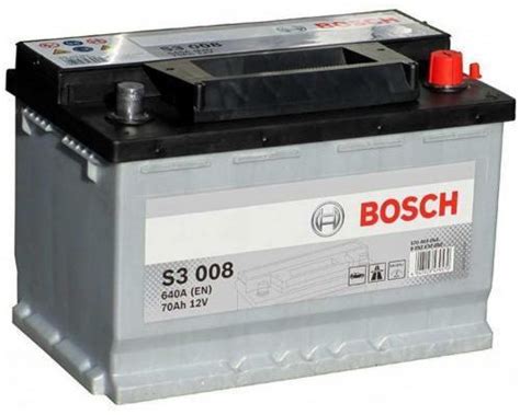 Купить автомобильный аккумулятор Bosch 70 Ач в Москве по цене 9 200 руб.