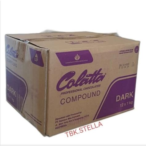 Jual Colatta Compound Dark X Kg Dcc Cokelat Compound Shopee