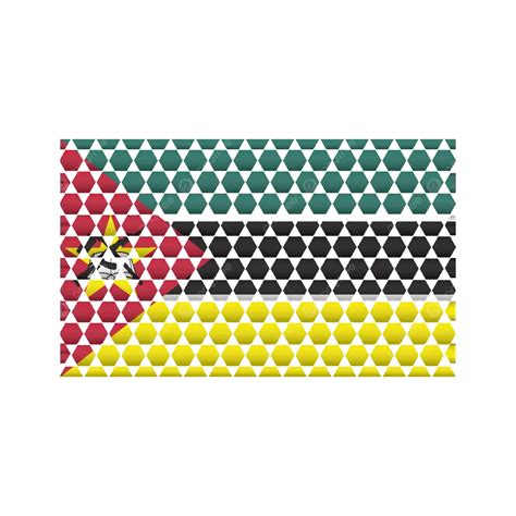 Mozambique Flag Vector, Mozambique, Flag, Mozambique Flag PNG and