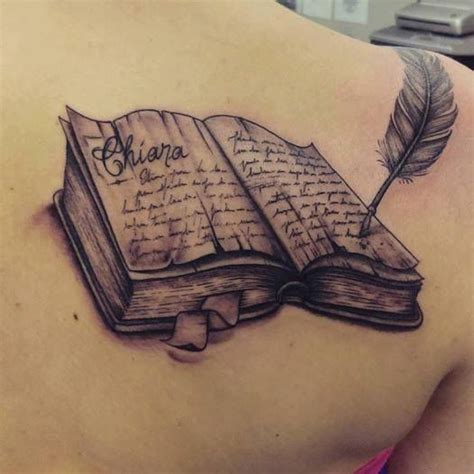Татуировка книга эскизы - Фото подборки 3
