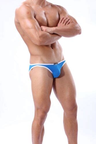 Us Stock Men S Sexy Underwear Bikini Briefs Swimwear G String Jocks Brave Person Ebay