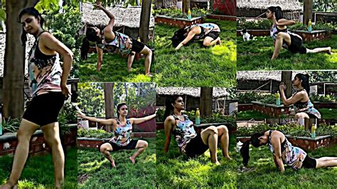 Actress Keerthi Suresh Latest Yoga Video Keerthi Suresh Hot Sexy Video YouTube