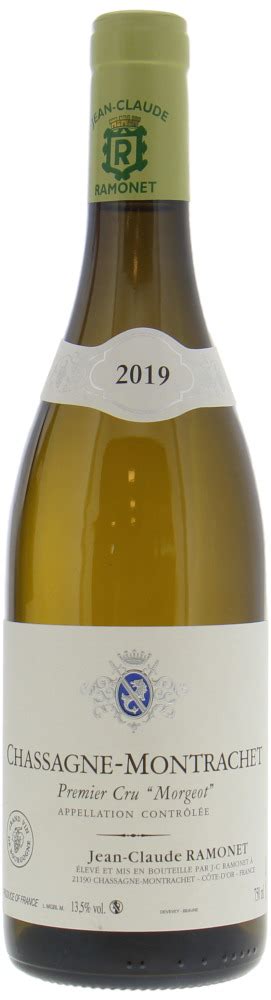 Chassagne Montrachet Morgeot 1er Cru 2019 Ramonet Best Of Wines