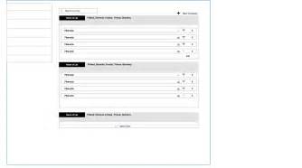 web app  dimensional list  multiple values user experience