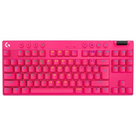 Клавиатура Logitech G PRO X TKL Lightspeed Magenta (920-012159) – фото ...