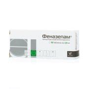 ФЕНАЗЕПАМ таблетки - инструкция по применению, цена, дозировки, аналоги ...