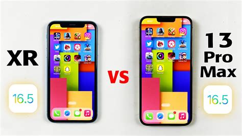 Ios 16 5 Speed Test Iphone Xr Vs Iphone 13 Pro Max Speed Test In 2023