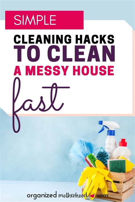 How to Clean a Messy House Fast