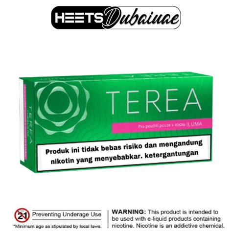 Iqos Terea Black Yellow Menthol Heets In Uae