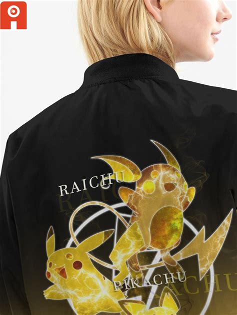Pikachu Spirit Bomber Jacket - Unique Anime Apparel for Fans