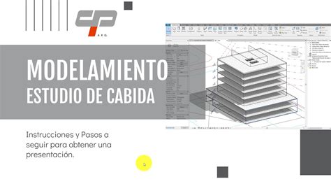 Estudio De Cabida Masas Revit Youtube