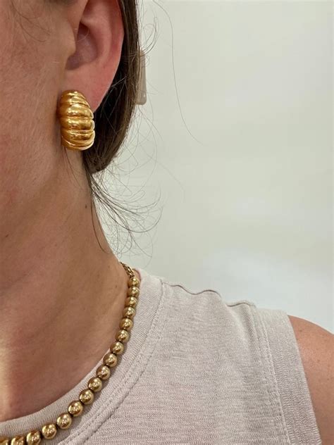 Vintage Napier Earrings Gem