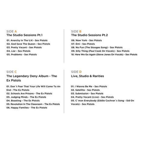 Many Faces Of Sex Pistols Red Blue Transparent Mg Records Bakelit Vinyl Lp Cd Zene Ruh Z