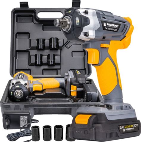 Ударный гайковерт Powermat PM-AKU-20V-2at 20 в 1/2" - купить в интернет ...