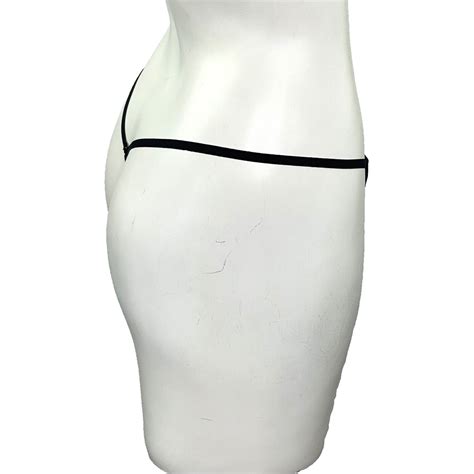 Victoria S Secret Very Sexy Crystal Encrusted V G String Thong Bikini Panties M Ebay