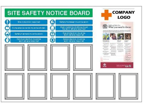 Site Safety Notice Board Spectrum Safety