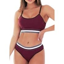 Ref Conjunto De Lingerie Top Calcinha Fio Duplo Shopee Brasil