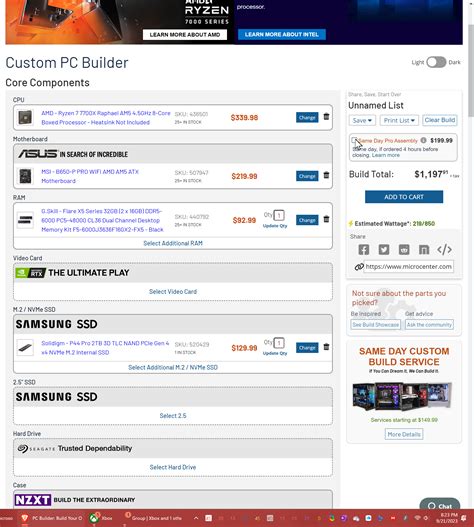 A Complete Review Of The Custom Pc Build Services And Support Offered At The Local Dallas Microcenter