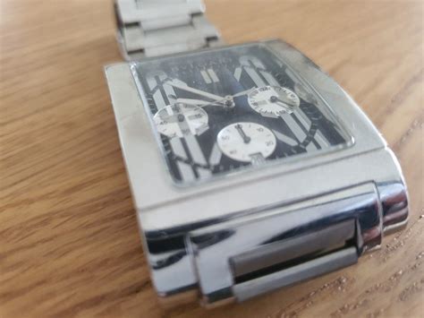 Bvlgari Rettangolo Chronograph Luxury Watches On Carousell