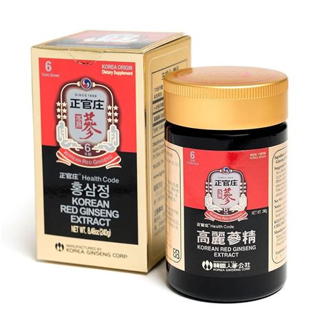 Korean Red Ginseng Extract - 240g // Cheong Kwan Jang
