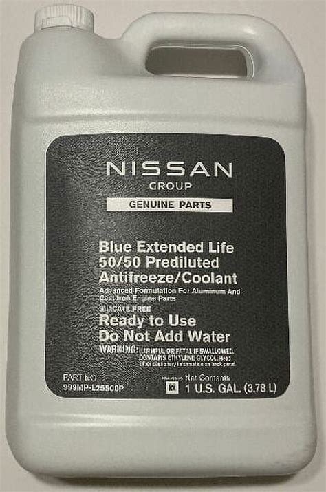 Nissan Genuine Nissan Coolant Antifreeze Blue Long Life 2 Gallons Set ...