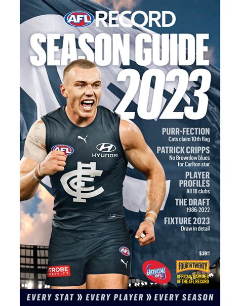 Afl Record Season Guide 2023 The Official Statistical History