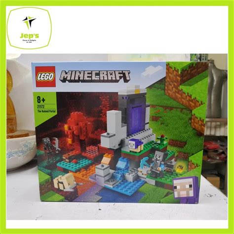 Lego Minecraft 21172 The Ruined Portal (2021) | Shopee Philippines