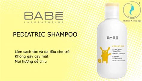 Dầu gội không cay mắt cho bé Babe Pediatric Extra Mild Shampoo Edbeauty