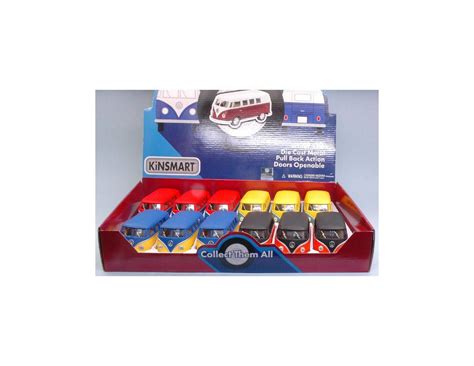 Hot Wheels Kt Dm Vw Samba Classical Bus Matt Colours Modellino