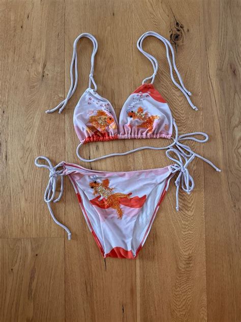 Wie neuer Sommer Bikini mit Goldfischen Gr L Gebraucht in Luzern für CHF 10 mit Lieferung