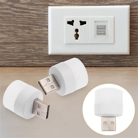 4 Pcs Mini USB Licht Atmosphäre Nachtlampe Nachtlicht Nachtlicht LED