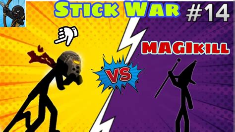Stick War Griffon Giant Vs Magikill Stickwarlegacyhack Youtube