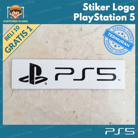 jual stiker sticker ps ps  playstation  logo beli  gratis
