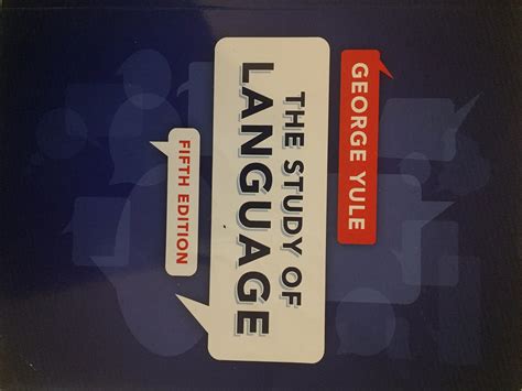 The Study Of Language George Yule 8th Edition Pdf