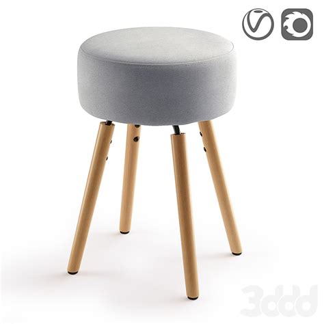 Табурет дизайнерский, Asting - Стулья - 3D модель