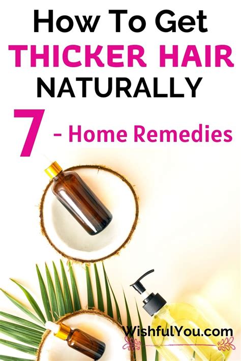 How to Get Thicker Hair Naturally - 7 Home Remedies