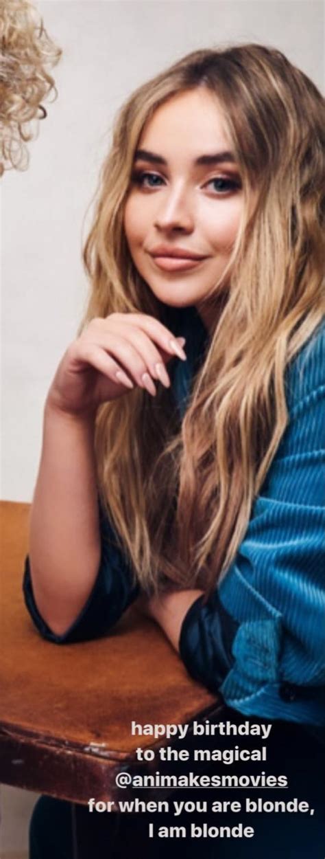 Blonde R SabrinaCarpenter