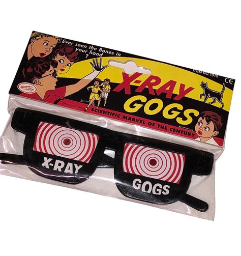 X Ray Gogs Specs Glasses Atomic Kitsch Mart