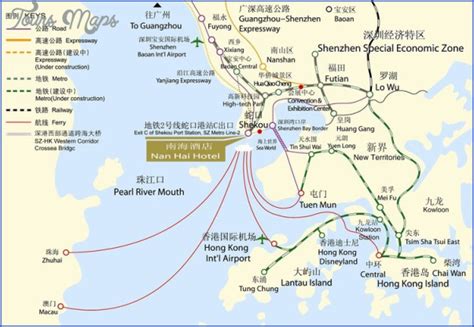 SHENZHEN SHEKOU PORT MAP - ToursMaps.com