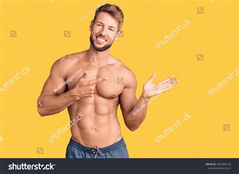 Shirtless Man Blonde Images Stock Photos Vectors Shutterstock