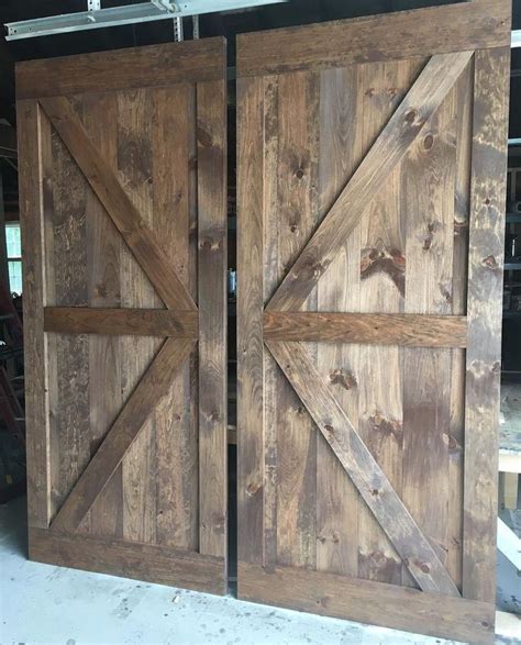 Our Affordable Custom British Brace Barn Doors Are Offered As Doors