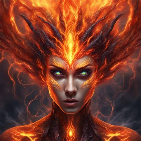 Fire Goddess Dream Up By Astralgate On Deviantart