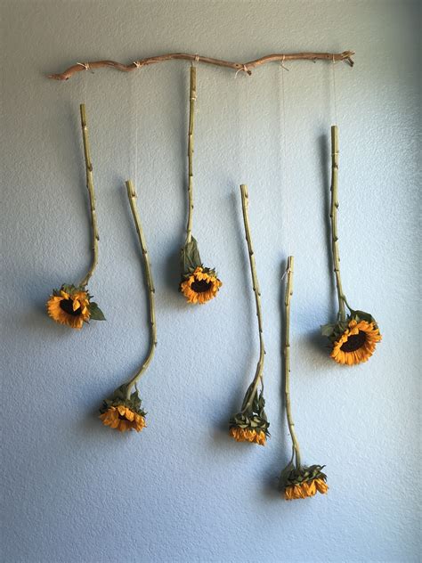 Boho Sunflower Wall Decor