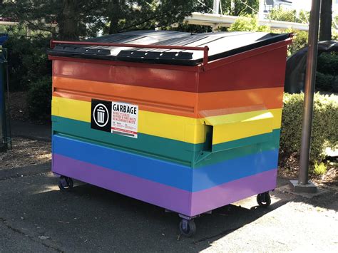 When You Are Gay But You Are Still Trash Found This At Seattle Pride R Gay