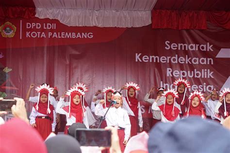 Ldii Palembang Peringati Hut Ri Dengan Jalan Sehat Dan Lomba Lembaga