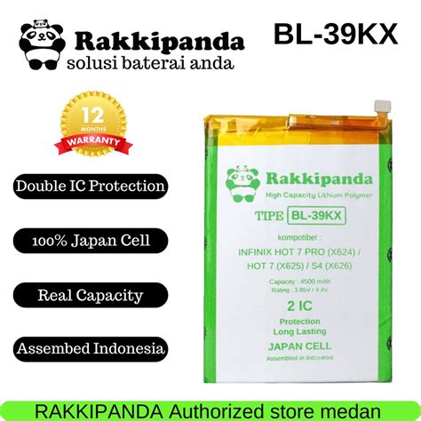 Jual BATERAI RAKKIPANDA BL 39KX FOR INFINIX HOT 7 PRO X624 HOT 7 X625 S4 X626