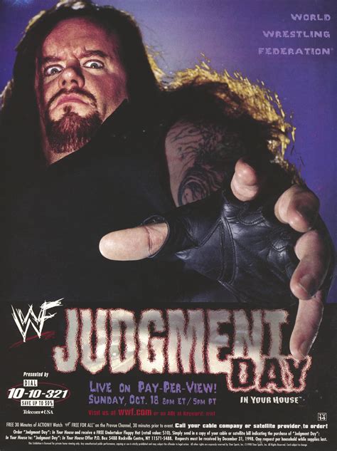 Wwf Judgment Day In Your House Retro Wrestling Archive