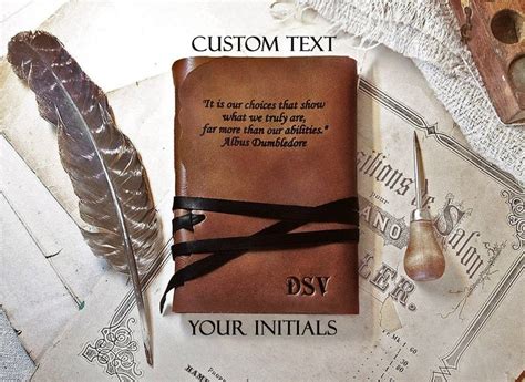 Personalized Leather Journal Large Personalized Journal Petagadget