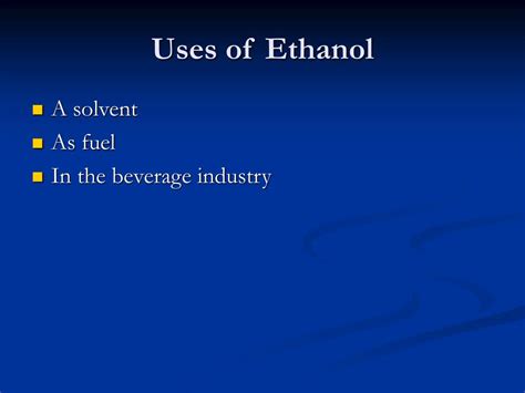 PPT - ETHANOL PowerPoint Presentation, free download - ID:5321969