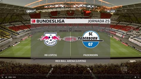 Rb Leipzig Vs Paderborn Simulaci N Youtube